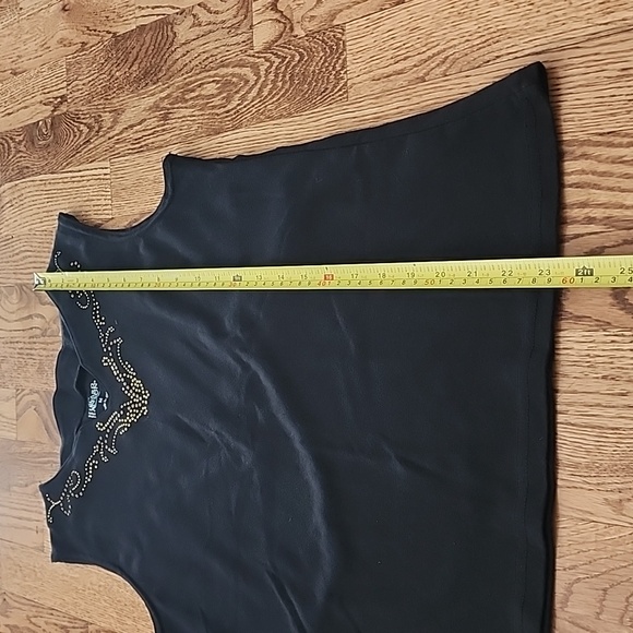 (M) Hillard & Hanson Embellished Classic Tank Top Casual Outfit Accents - Picture 4 of 8